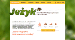Desktop Screenshot of jezyk.krasnobrod.pl